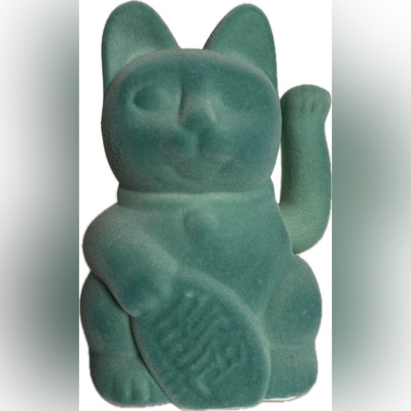 Maneki Neko Happy Lucky Waving Cat ONE HUNDRED 80 DEGREES (Set of 3) - Picture 4 of 5